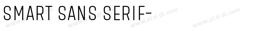 Smart Sans serif字体转换